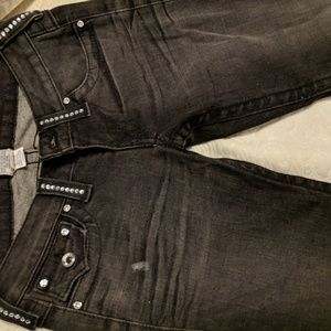 Pants jeans bejeweled